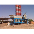 50m3/h mobile concrete batching plant